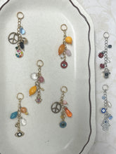 Load image into Gallery viewer, Lady Bug and Hamsa Charm
