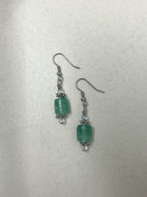Load image into Gallery viewer, Whimsical Sea Green Earrings
