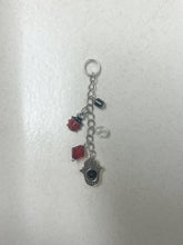 Load image into Gallery viewer, Lady Bug and Hamsa Charm
