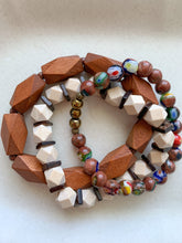 Load image into Gallery viewer, Geometric Wooden Bracelet
